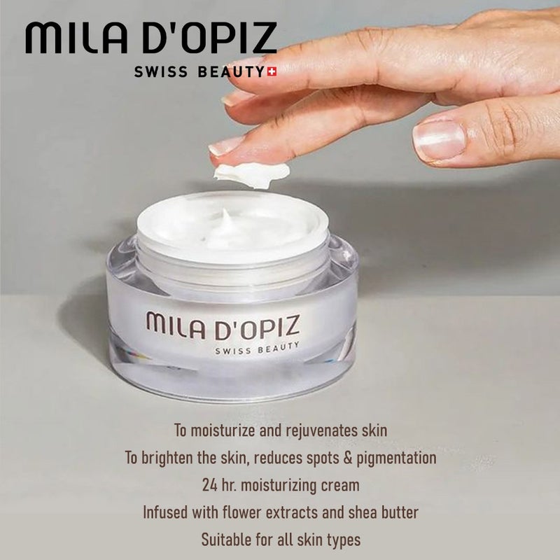 Mila D' Opiz Mila White Shade Vision Day And Night Cream 50 mL Mila D' Opiz