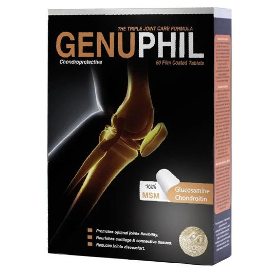 Eva Pharma Genuphil Tablets For Healthy Joints, Pack of 60's Eva Pharma