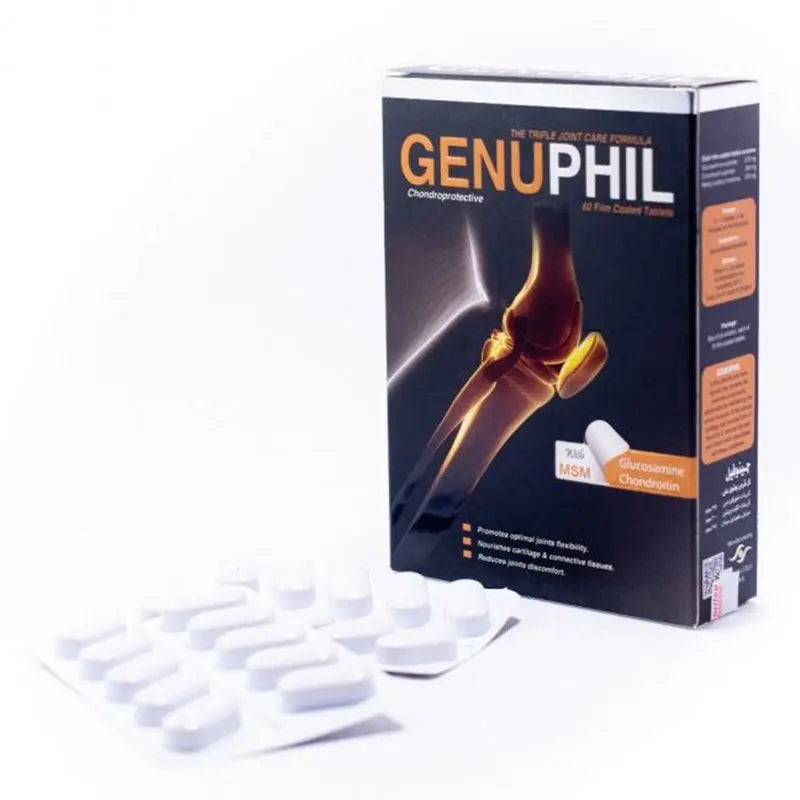 Eva Pharma Genuphil Tablets For Healthy Joints, Pack of 60's Eva Pharma