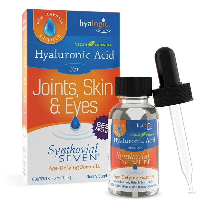 Hyalogic Synthovial Seven Hyaluronic Acid Liquid For Joints, Skin & Eye 30ml Hyalogic
