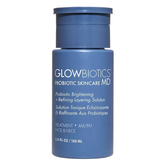 GlowBiotics Probiotic Brightening + Refining Layering Treatment Solution For Face And Neck 100ml GlowBiotics