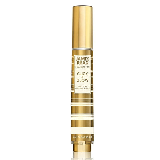 James Read Click & Glow Gradual Face Tanning Gel Drops 15ml