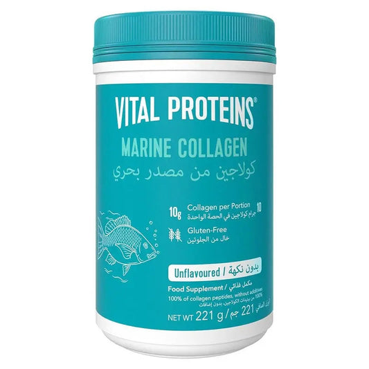 Vital Proteins Marine Collagen Unflavoured Powder For For Hair, Skin & Nails 221g Vital Proteins