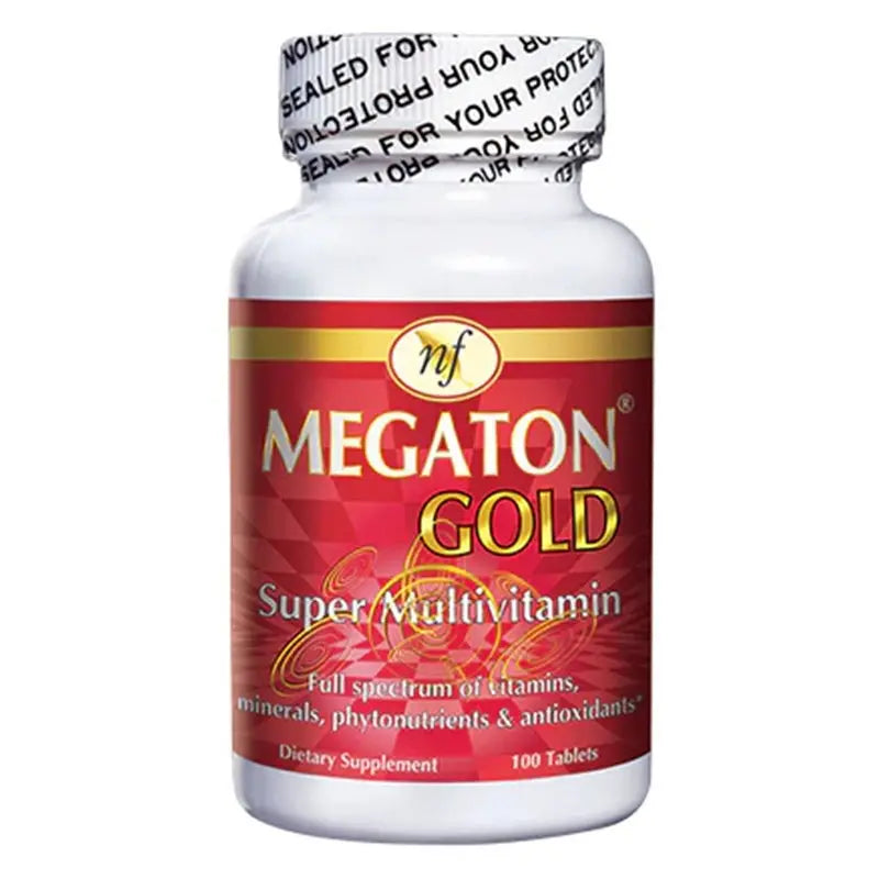 Natural Fervor Megaton Gold Super Multivitamin Supplement Tablets, Pack of 100's Natural Fervor