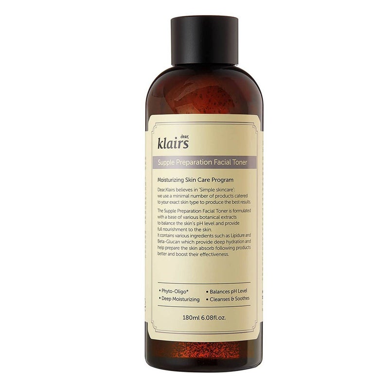 Dear Klairs Supple Preparation Moisturizing Facial Toner 180ml Dear Klairs