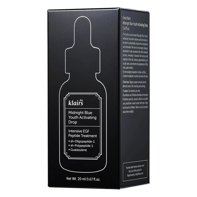 Dear Klairs Midnight Blue Youth Activating Facial Drop 20ml Dear Klairs