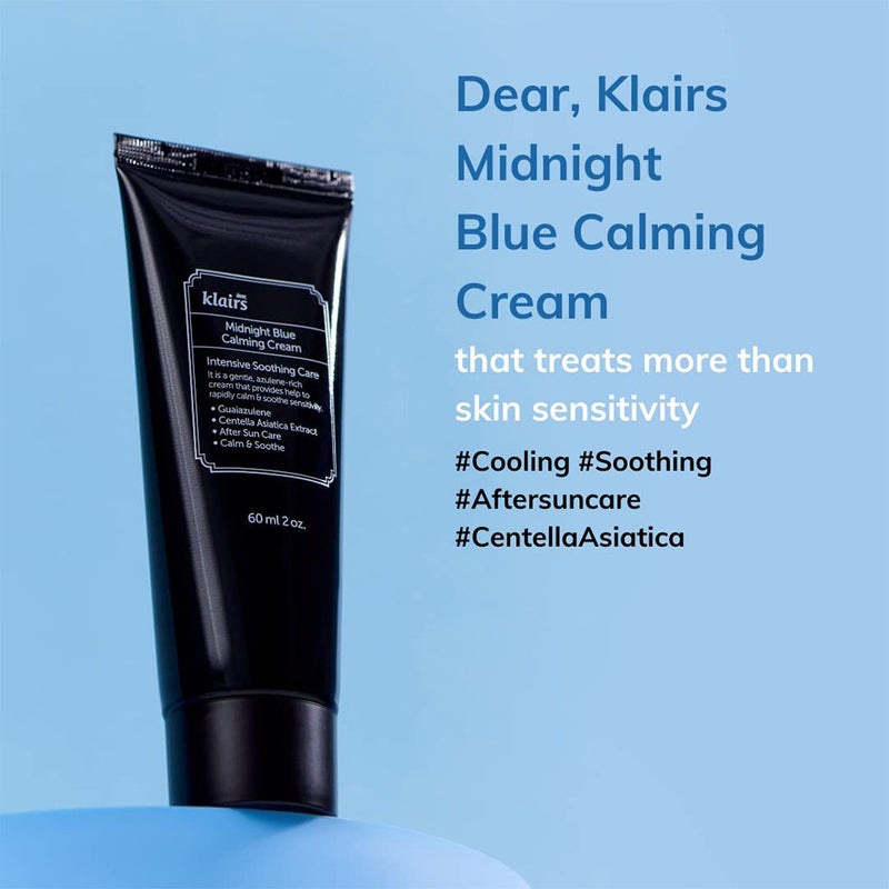 Dear Klairs Midnight Blue Intensive Soothing Care Calming Cream 60ml Dear Klairs