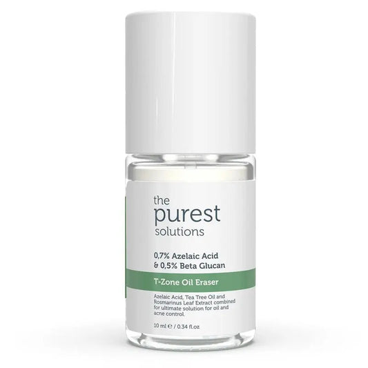 The Purest Solutions 0.7% Azelaic Acid & 0.5% Beta Glucan T-Zone Oil Eraser 10ml The Purest Solutions