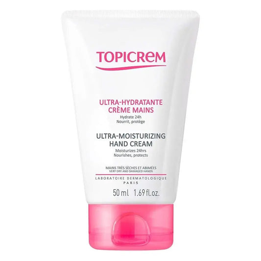 Topicrem Ultra-Moisturizing Hand Cream For Very Dry And Damaged Hands 50ml Topicrem