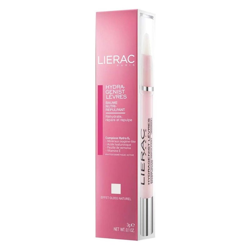 Lierac Hydragenist Nutri Replumping Lip Balm - Natural Gloss 3g Lierac