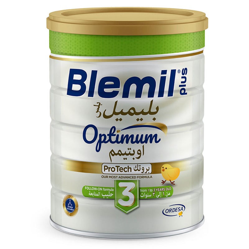 Blemil Plus Optimum Protech Stage 3 Toddlers Milk Formula For 1 To 3 Years 800g