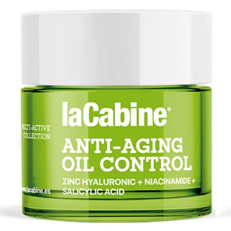 LaCabine Anti-Aging Oil Control Facial Gel Cream With Zinc Hyaluronic, Niacinamide & Salicylic Acid For Oily Skin 50ml LaCabine