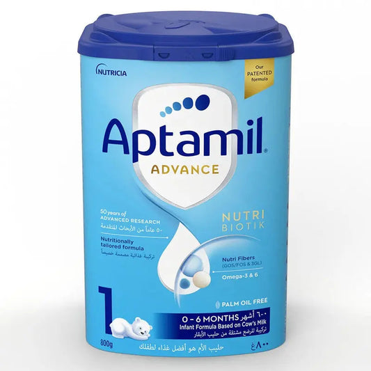 Aptamil Advance Stage 1 Palm Oil Free Baby Milk Formula For 0 To 6 Months 800g Aptamil