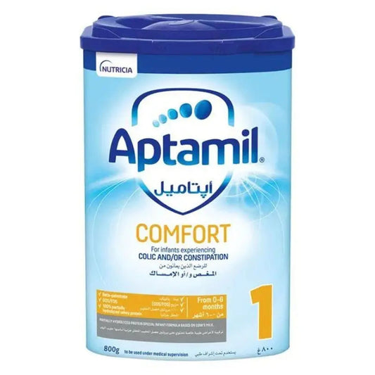 Aptamil Comfort Stage 1 Baby Milk Formula For 0 To 6 Months With Colic & Constipation 800g Aptamil