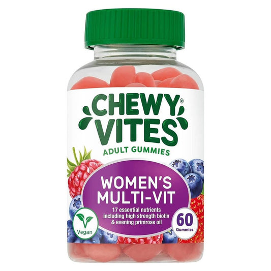 Chewy Vites Women's Multivitamin Supplement Adult Gummies, Pack of 60'S Chewy Vites