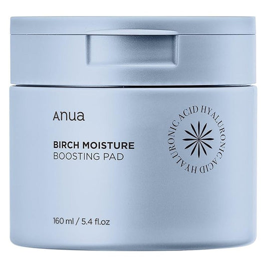 Anua Birch Moisture Boosting Facial Toner Pads With Hyaluronic Acid 160ml