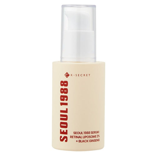 K-Secret Seoul 1988 With Retinal Liposome 2% + Black Ginseng Anti Aging Face Serum 30ml