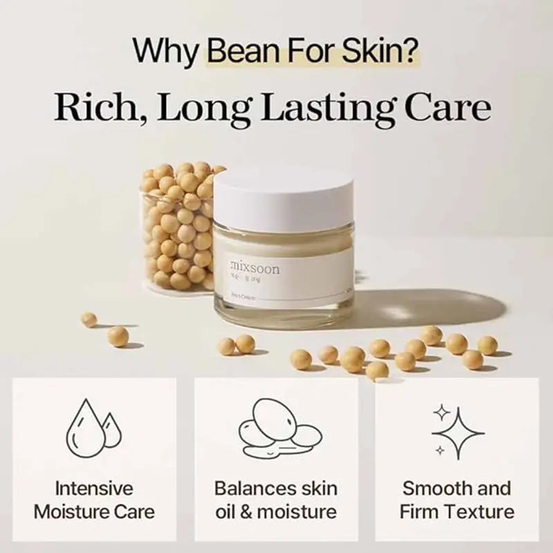 Mixsoon Bean Nourishing Face Cream 50ml Mixsoon