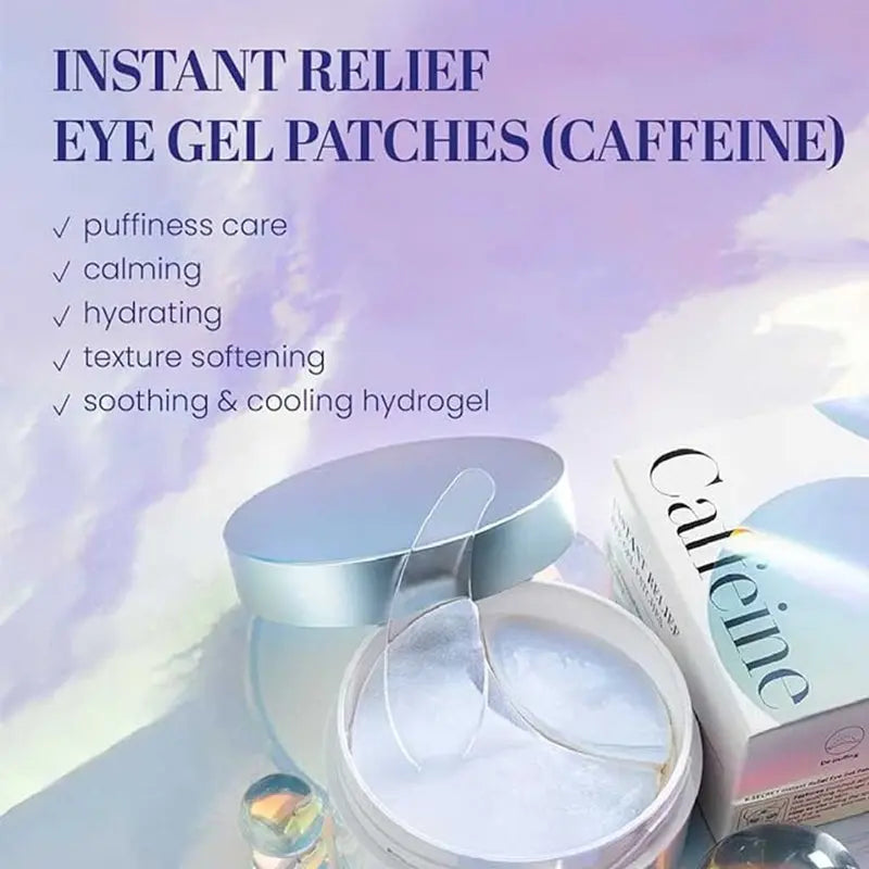 K-Secret Instant Relief Eye Gel Patches With Caffeine, Pack of 60's K-Secret