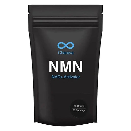 Charava NMN Antiaging Supplement NAD+ Activator Powder 30g - 60 Servings Charava