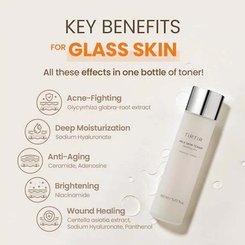 Tirtir Milk Skin Face Toner For Moisturizing & Soothing Skin 150ml