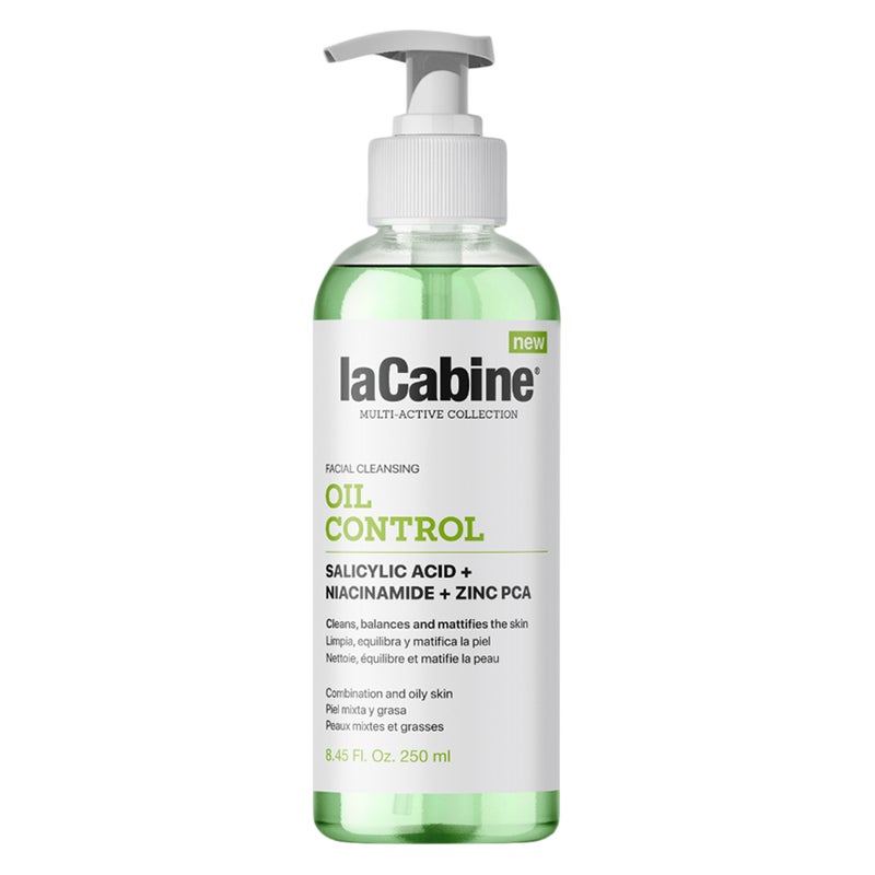 LaCabine Oil Control Facial Cleansing Gel For Combination & Oily Skin 250ml LaCabine