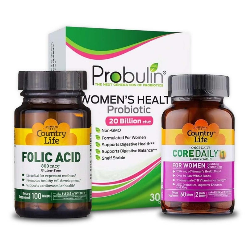 Eve Care Women's Health Nutrition Bundle Package Women's Nutrition Bundles