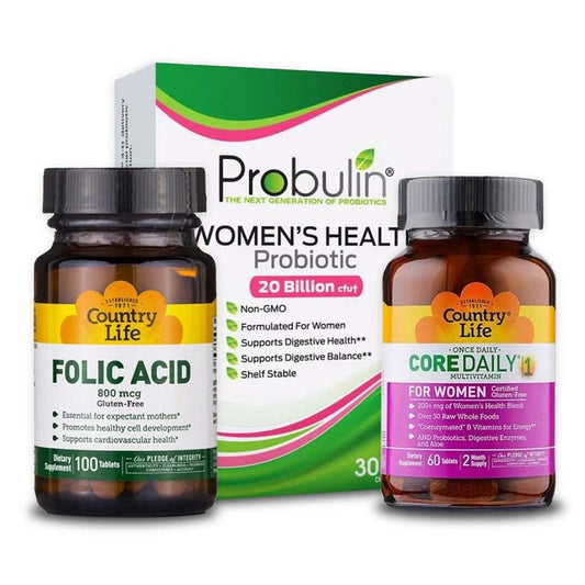 Eve Care Women's Health Nutrition Bundle Package Women's Nutrition Bundles