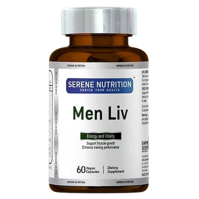 Serene Nutrition Men Liv Supplement Capsules, Pack of 60's