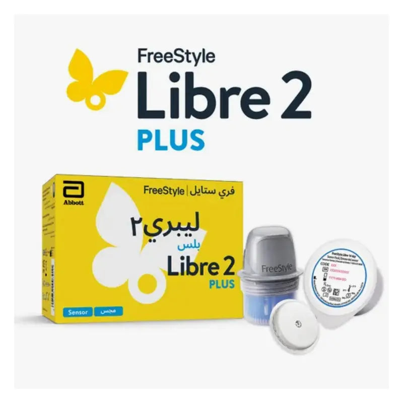 Freestyle Libre 2 Plus Flash Sensor Continuous Glucose Monitoring Reader Freestyle Libre