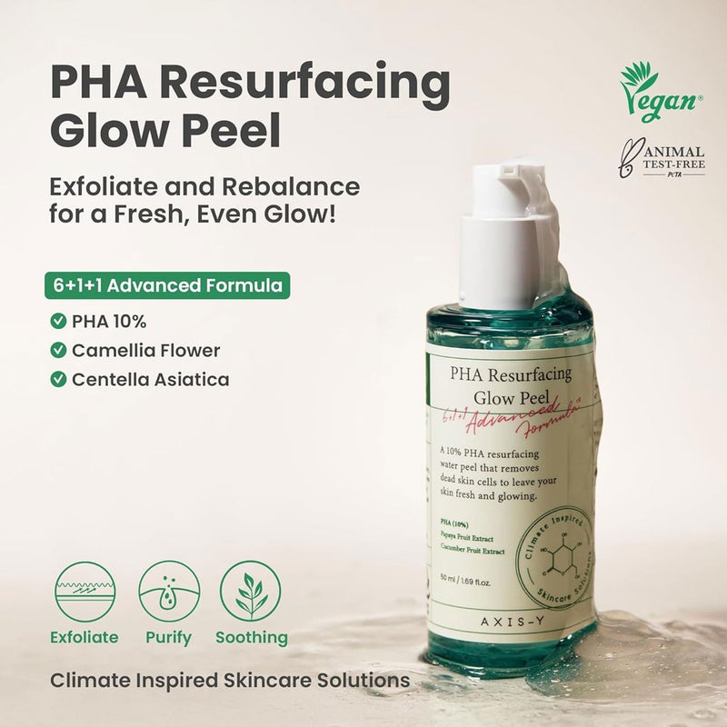 Axis-Y 10% PHA Resurfacing Skin Glow Peel 50ml Axis-Y