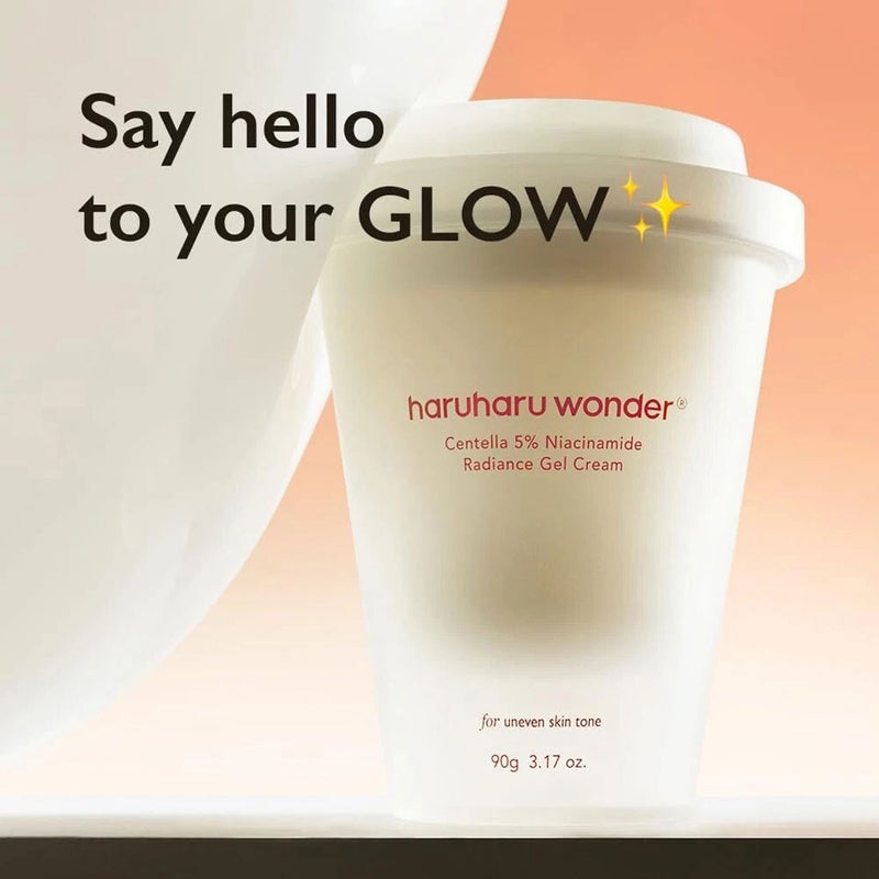 Haruharu Wonder Centella 5% Niacinamide Radiance Gel Cream 90g Haruharu Wonder