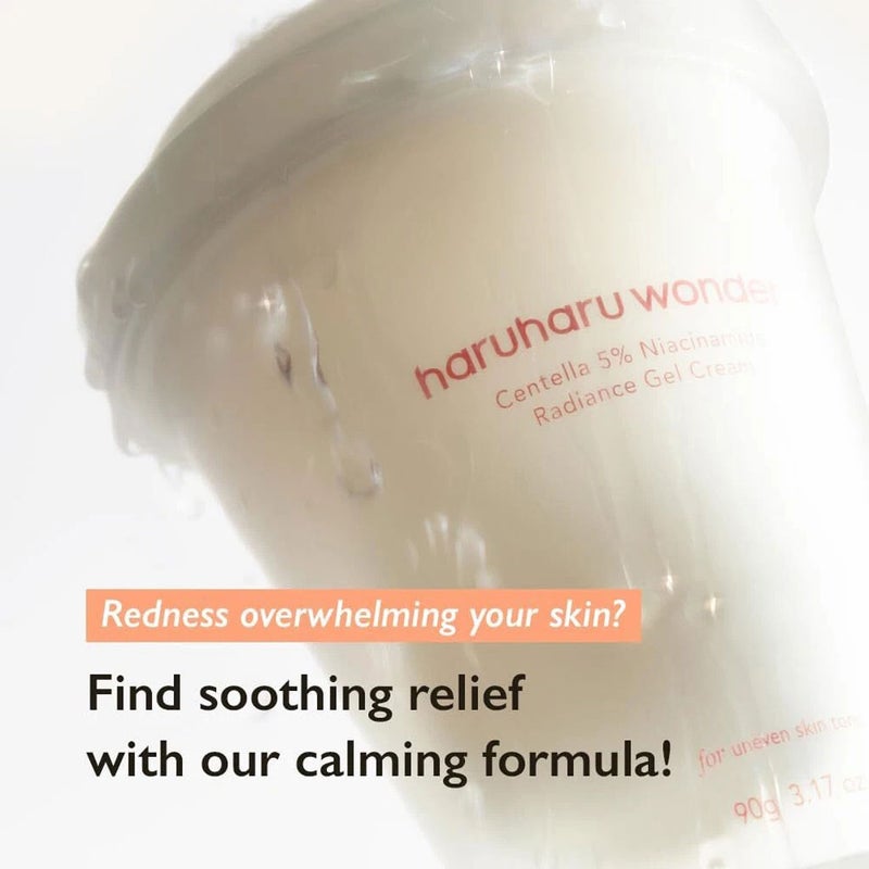 Haruharu Wonder Centella 5% Niacinamide Radiance Gel Cream 90g Haruharu Wonder