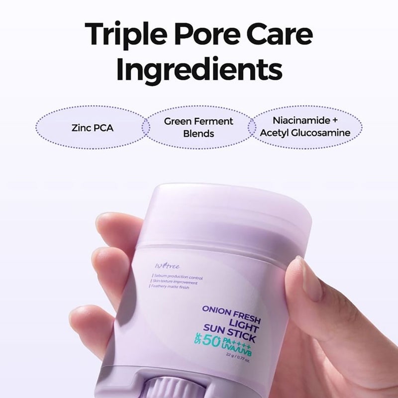 Instree Onion Fresh Light SPF50+ PA++++ Sun Stick 22g Isntree