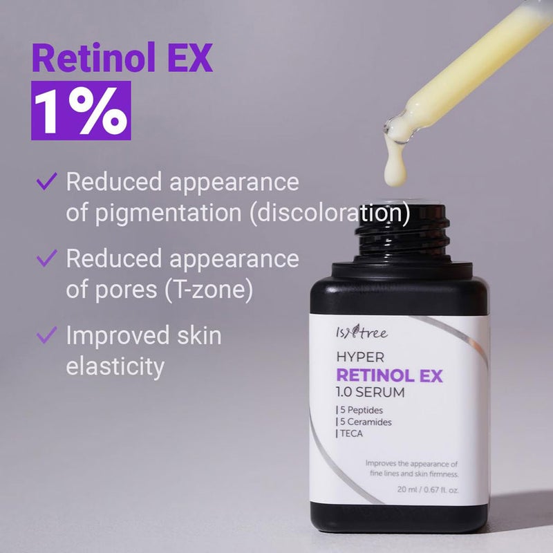 Isntree Hyper Retinol Ex 1.0 Face Serum 20ml Isntree