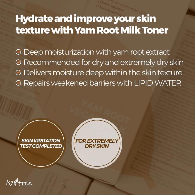 Isntree Yam Root Vegan Milk Toner 200ml Isntree
