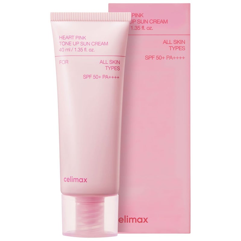 Celimax Heart Pink Tone Up SPF50+ PA++++ Sun Cream 40ml Celimax