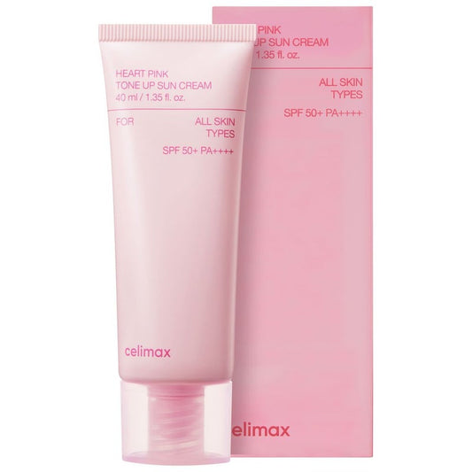 Celimax Heart Pink Tone Up SPF50+ PA++++ Sun Cream 40ml Celimax