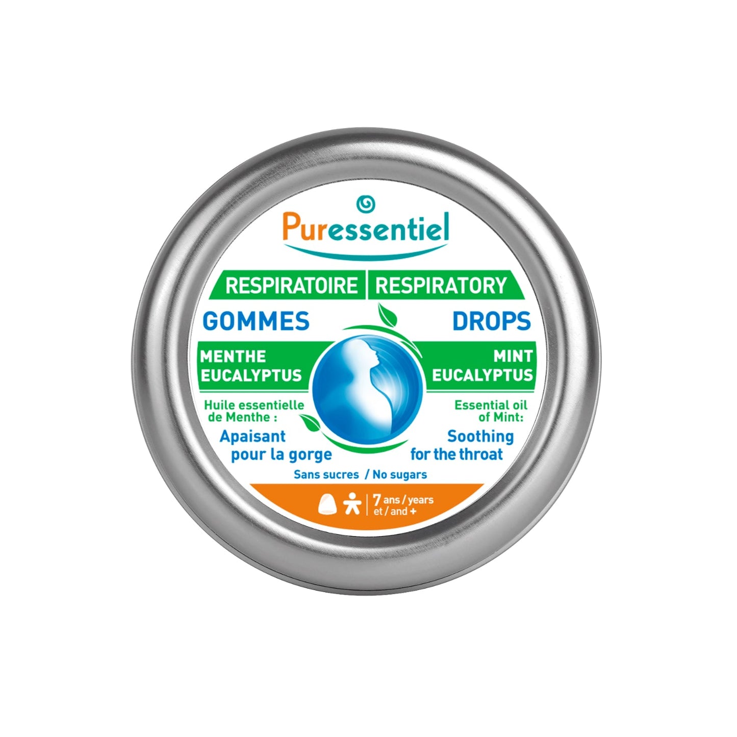 Puressentiel Respiratory Throat Drops Mint & Eucalyptus 20's