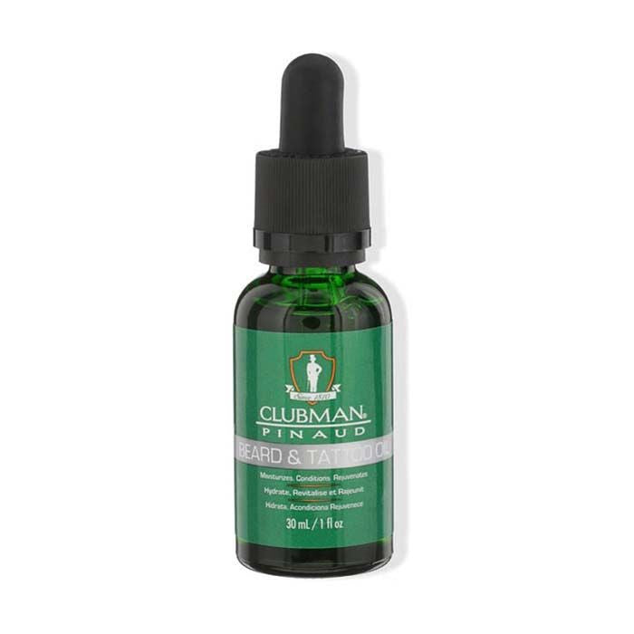 Clubman Beard And Tattoo Oil 1 Oz