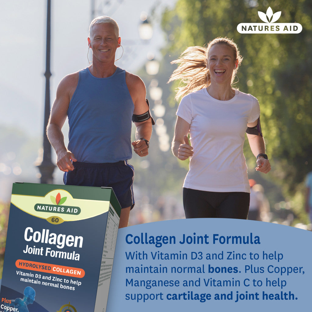Natures Aid Collagen Joint Formula 60's Capsules Natures Aid