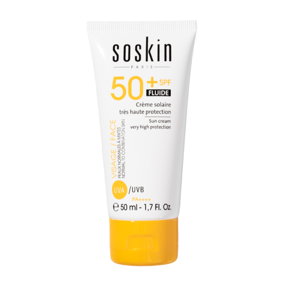 Soskin Sun Guard Sun Cream Very High Protection (SPF 50+) Fluid - 50 ml