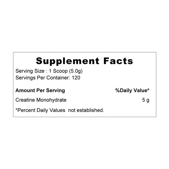 Muscle Core Creatine 120 Servings 600 gm Unflavored