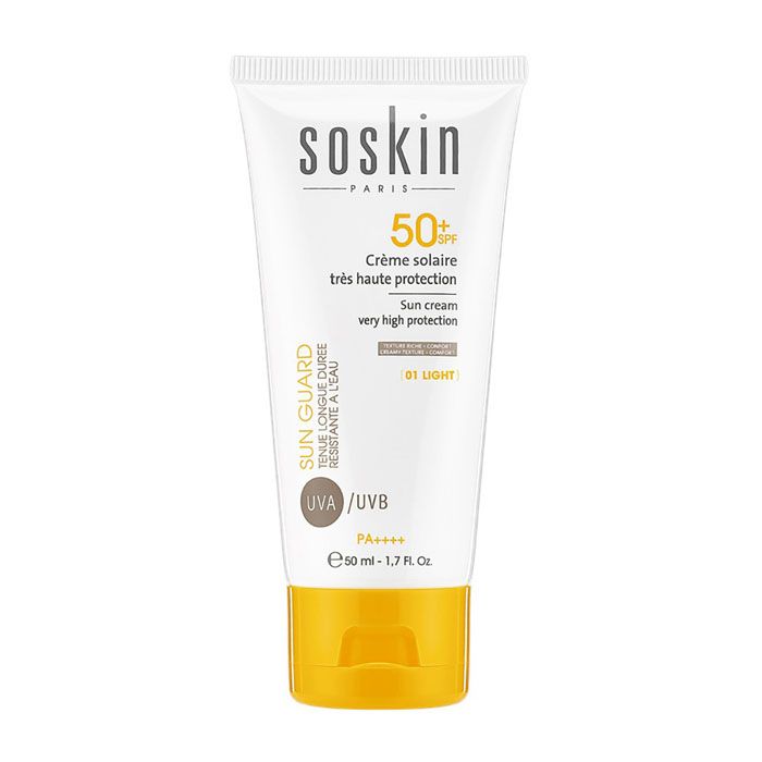 Soskin (SPF 50+) Sun Cream Protection 01 Light - 50 ml
