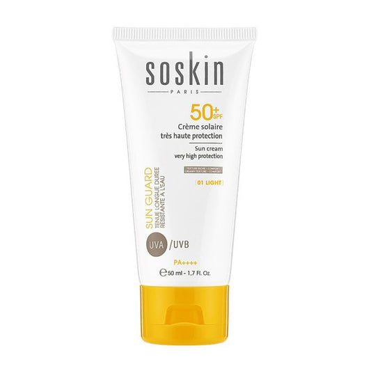 Soskin (SPF 50+) Sun Cream Protection 01 Light - 50 ml