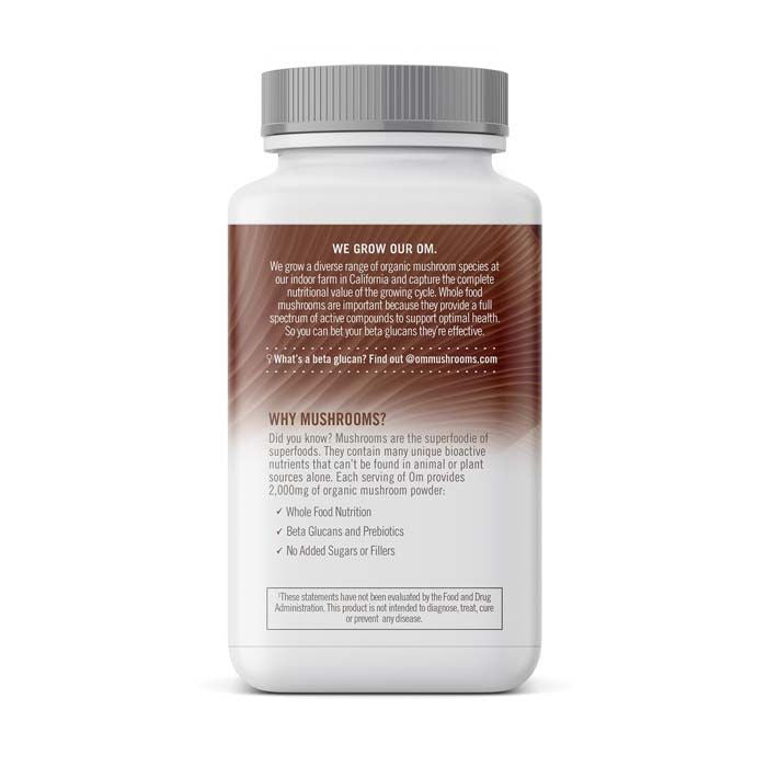 Om Cordyceps Mushroom Superfood 90 Vegetable capsules