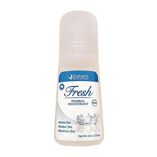 Grahams Natural Mineral Deodorant Fresh - 65ml