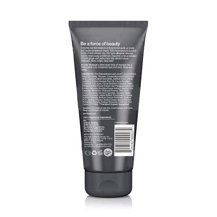 Alba Anti-Pollution Volcanic Clay Cleanser 6 Oz