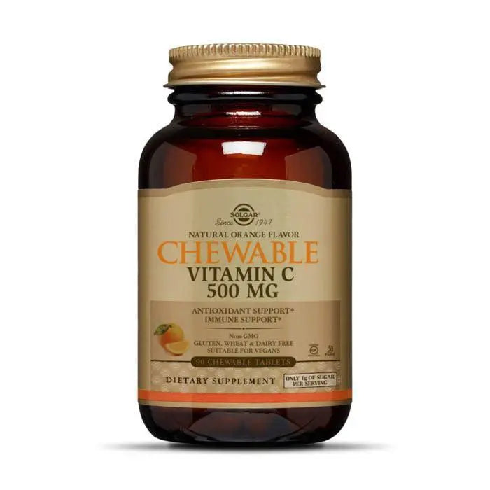 Solgar Chewable Vitamin C 500 mg Chewable Tablets 90's Solgar