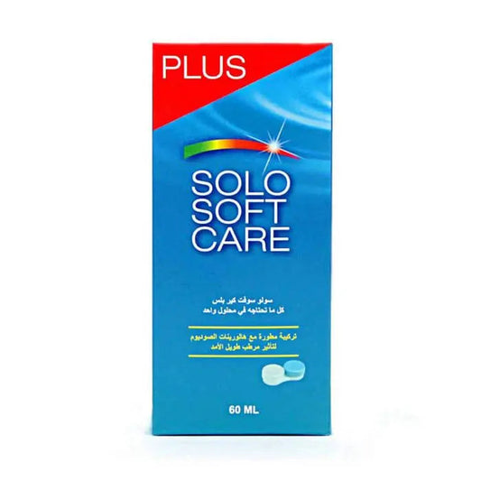 Solo Soft Care Plus Lens Solution 60 ml Solo Soft Care